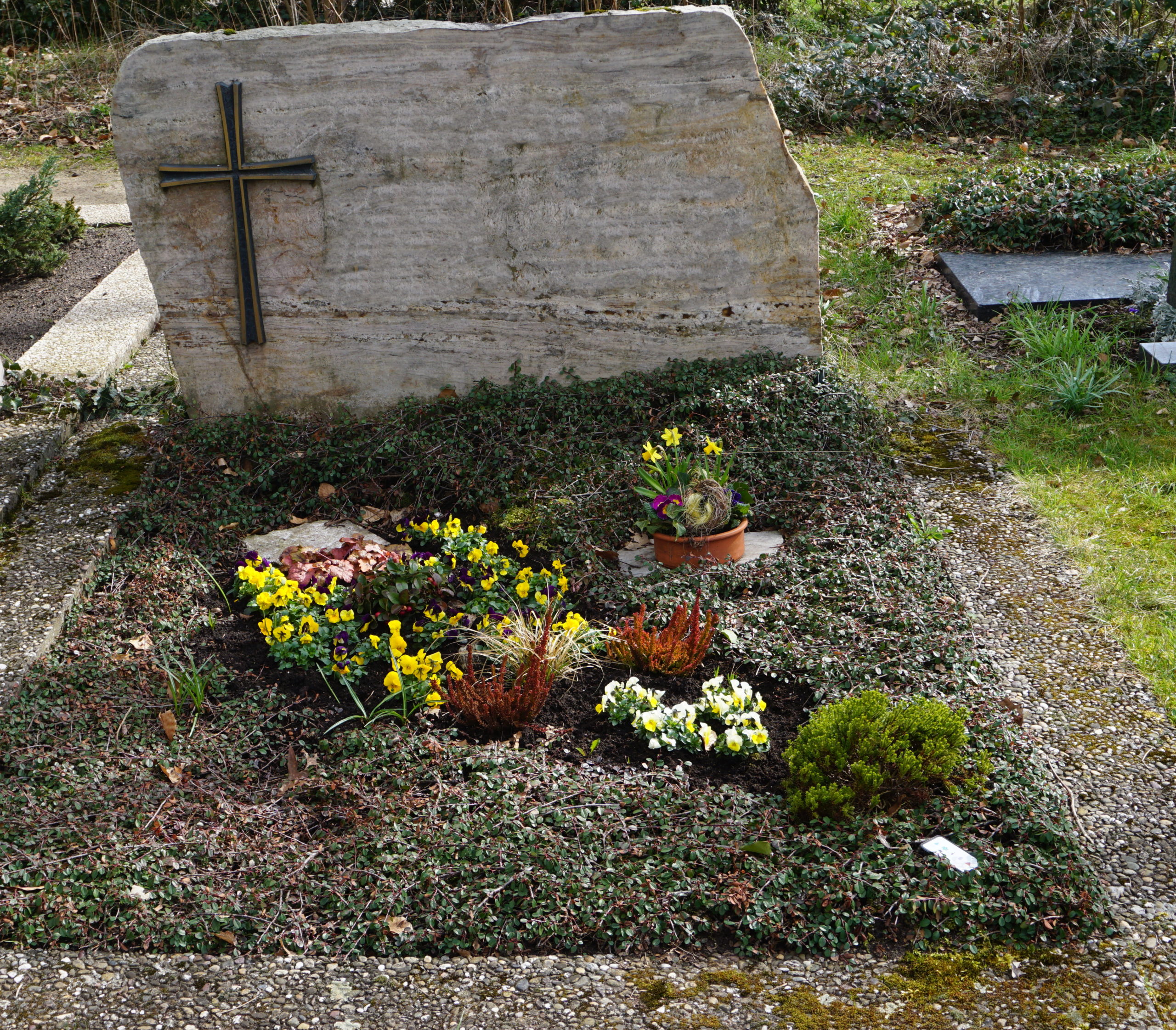 Beispiele Frühjahr – Friedhofsgärtnerei Burk